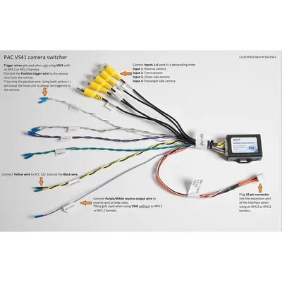VS41 PAC 4 CAMREA SWITCHER