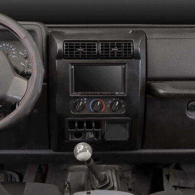 METRA 95-6541 JEEP WRANLGER TJ 2003-06 DDIN DASH KIT