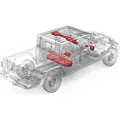 ROCKFORD FOSGATE 20GLADR-STG5 RF JEEP GLADIATOR 20+ AUDIO SYSTEM