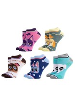 Bioworld Animal Crossing 5-Pack Ankle Socks