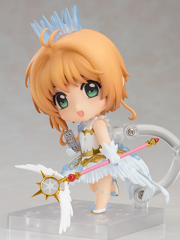 【SAKURA】 Nendoroid #1040 Sakura Kinomoto Clear Ver. - Black Knight Anime