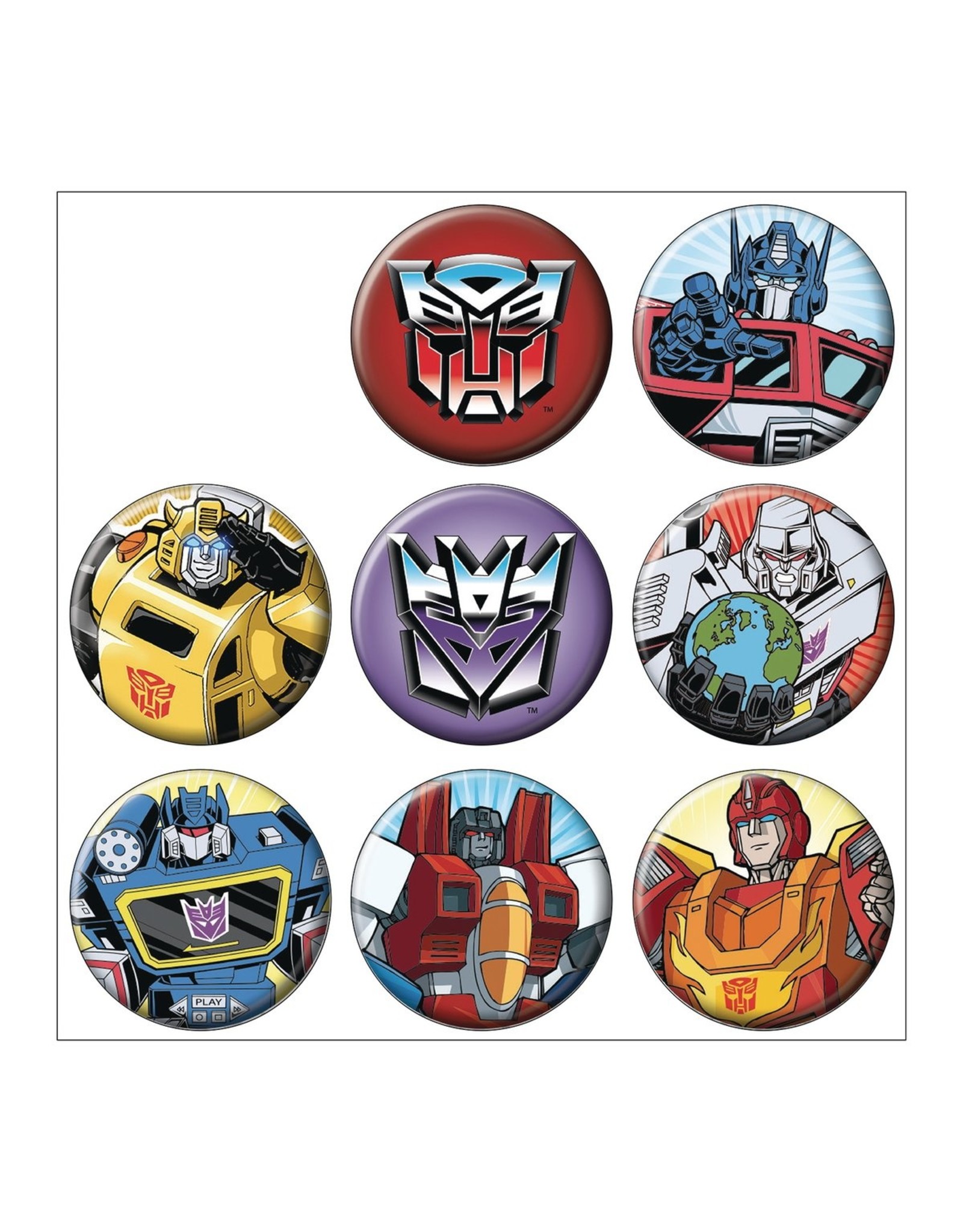 Transformers Buttons