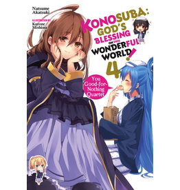 Konosuba God's Blessing Vol. 4 Light Novel