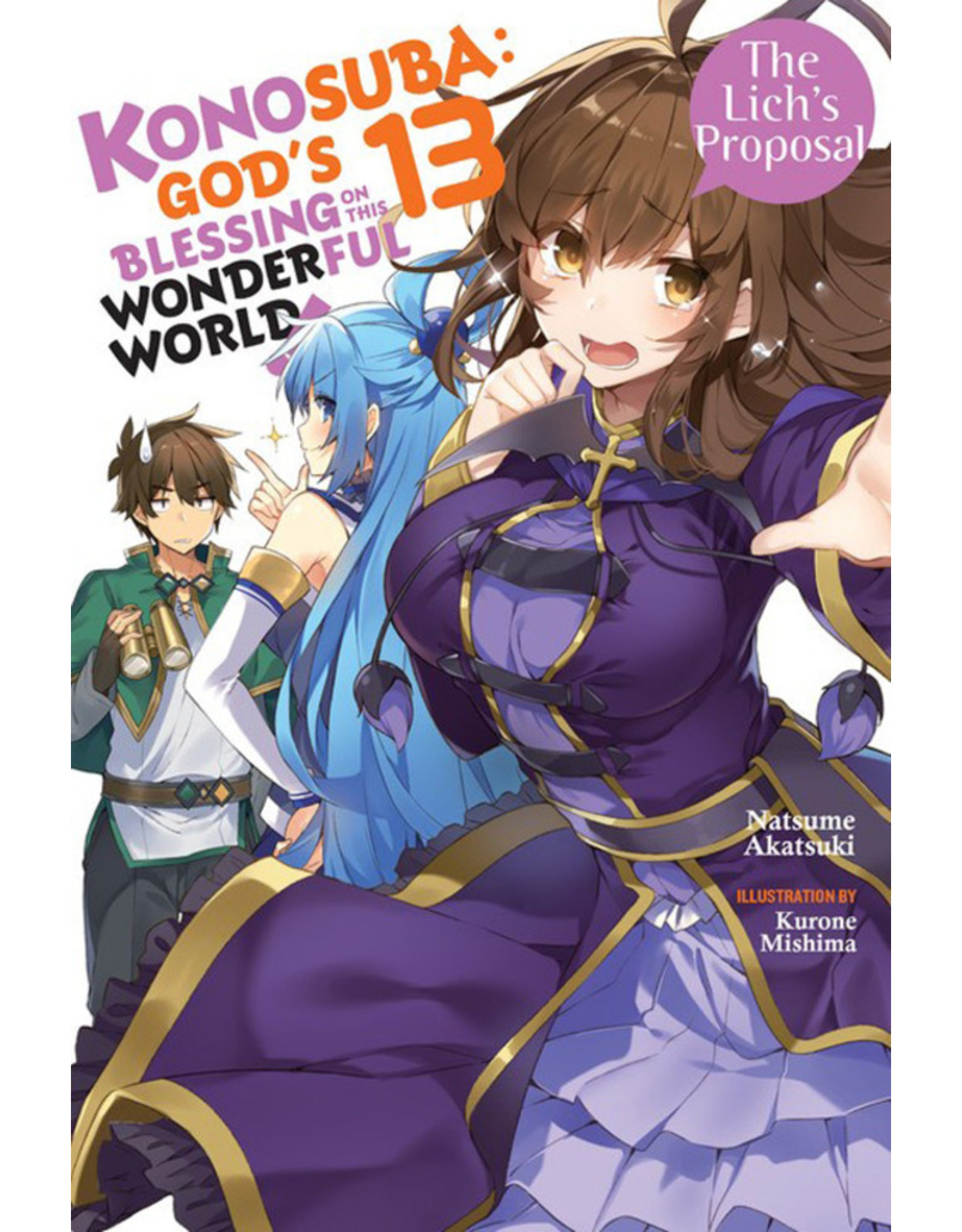 Konosuba God's Blessing vol. 13  Light Novel