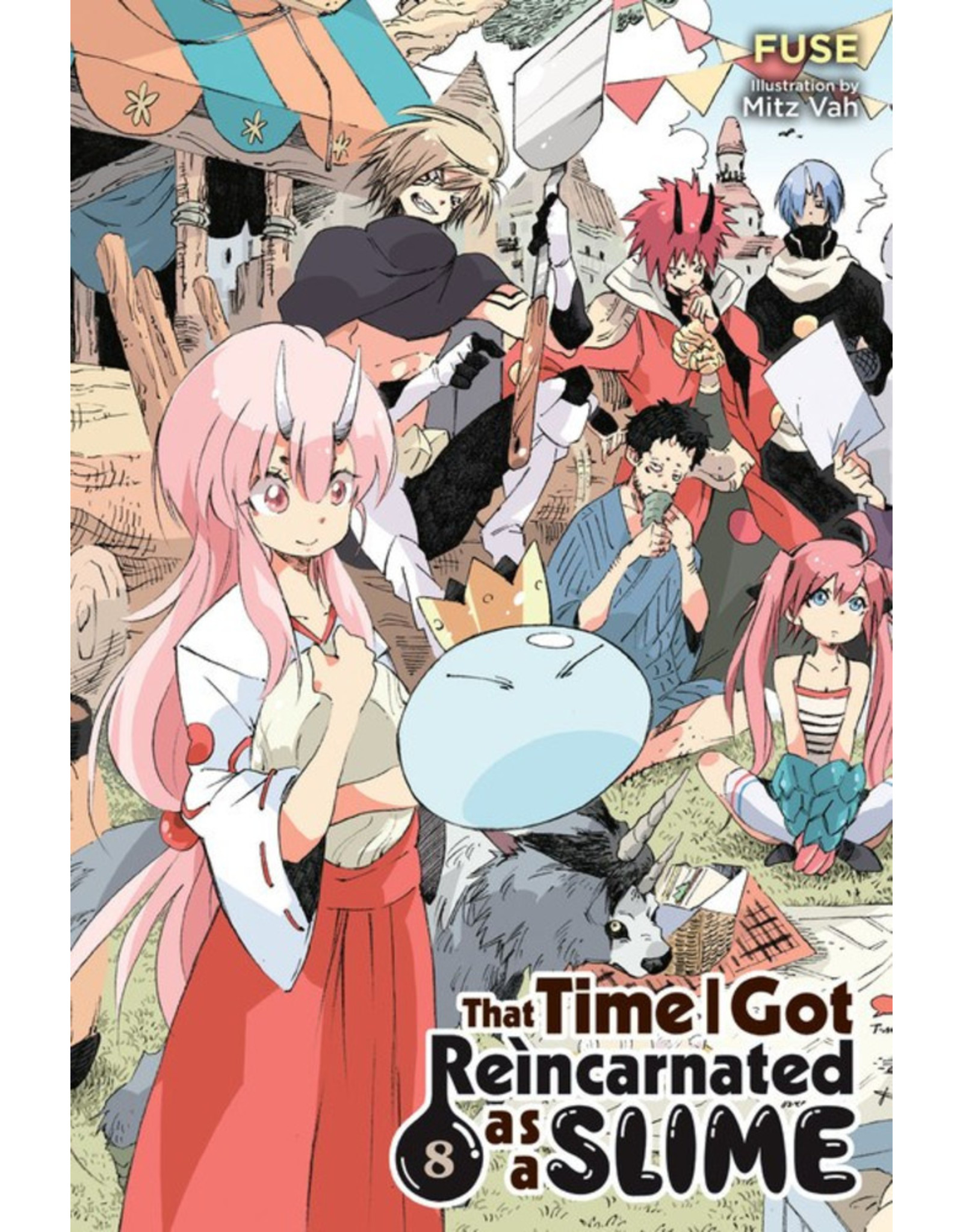 Reincarnated as a Slime- Light Novel vol. 8