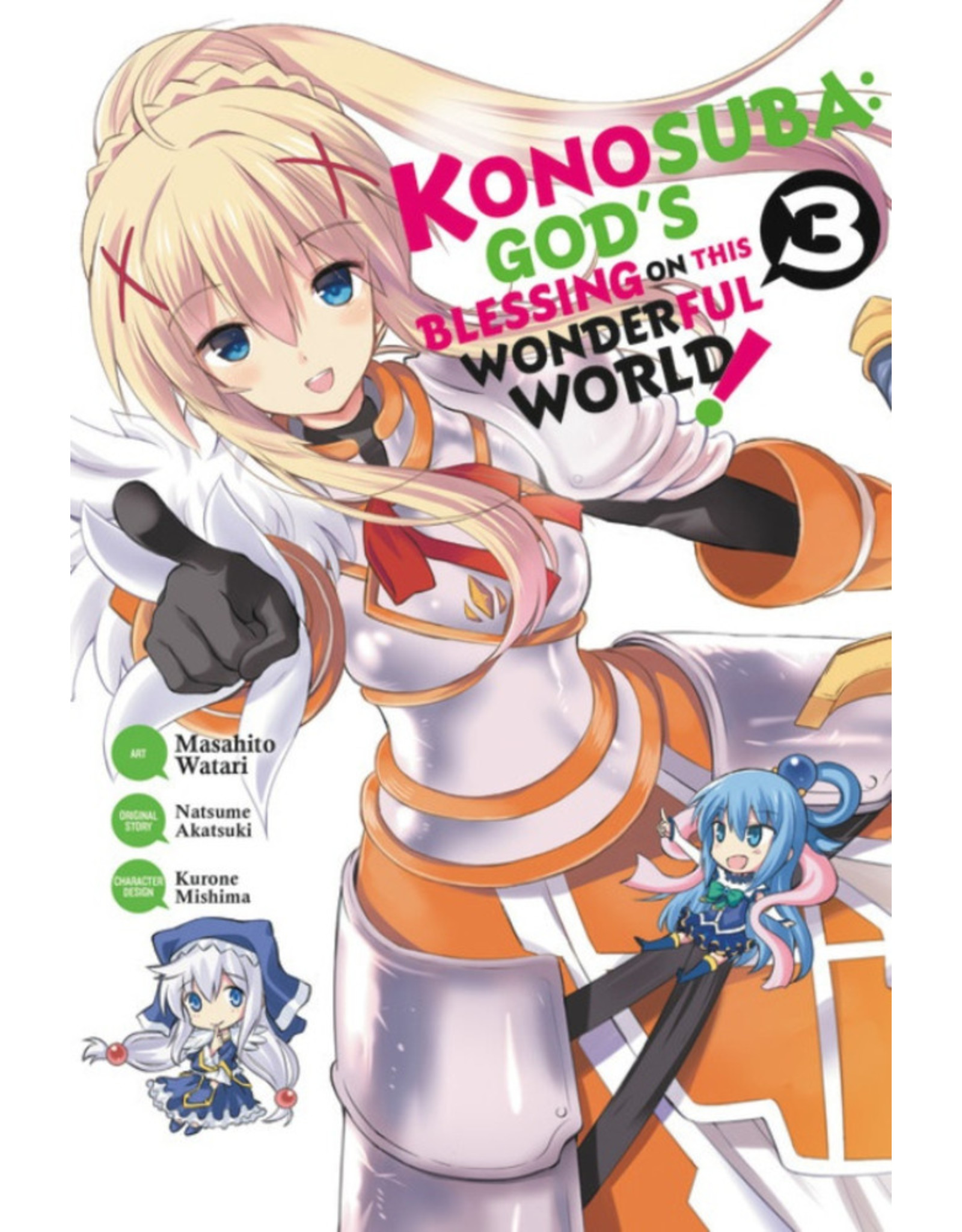 Konosuba Manga vol. 3