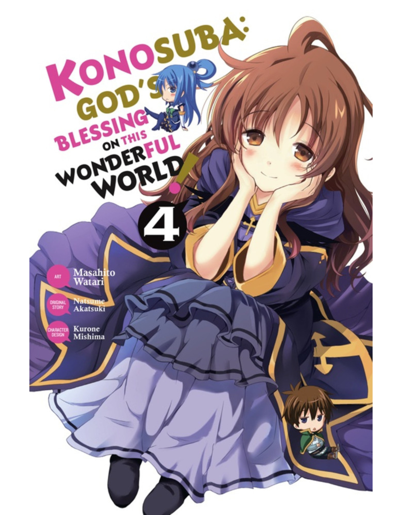 Konosuba Manga vol. 4