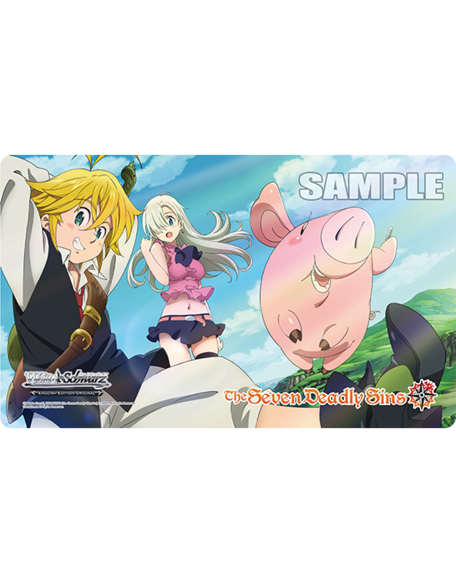 Weiss Schwarz Seven Deadly Sins Playmat