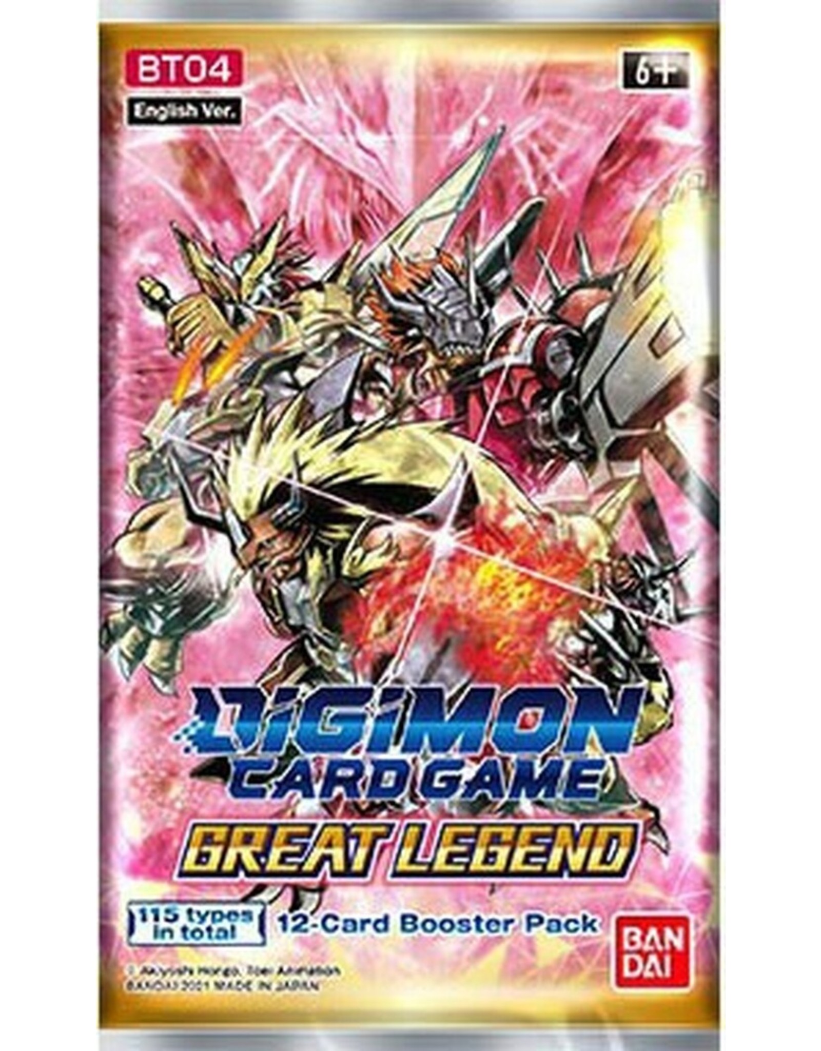 Digimon Great Legend Booster Pack