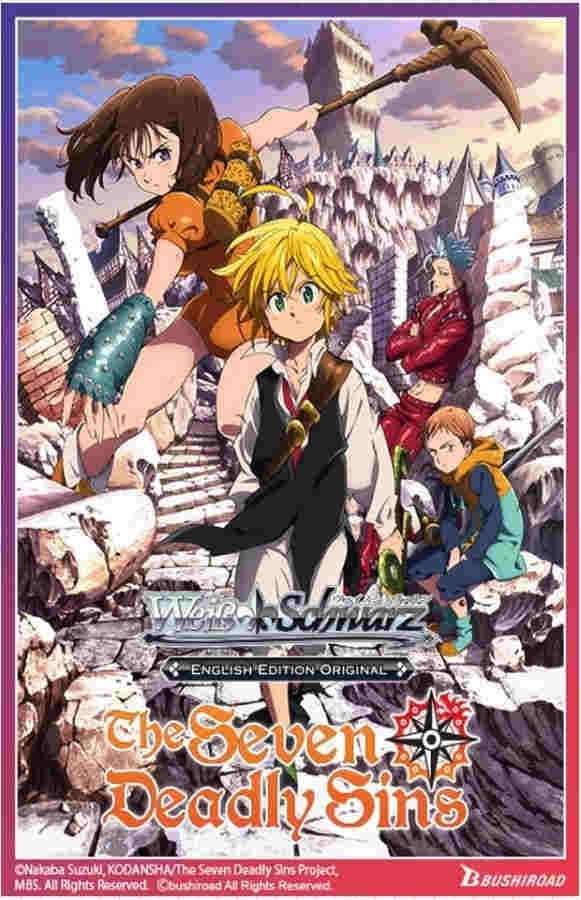 Weiss Schwarz The Seven Deadly Sins English Supply Set - Trading Card Game Booster Pack - View #5