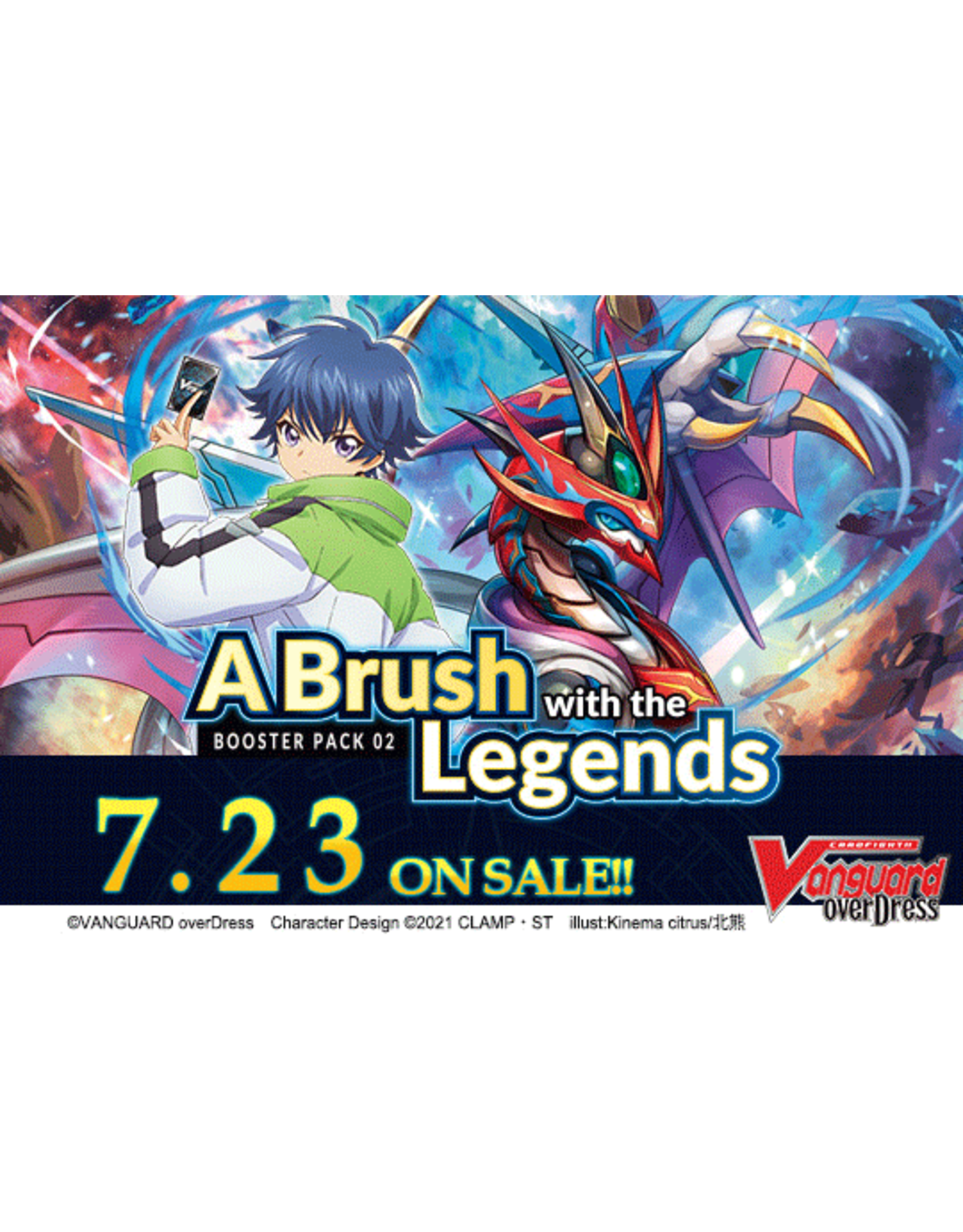 Vanguard Brush w/Legends Booster Pack