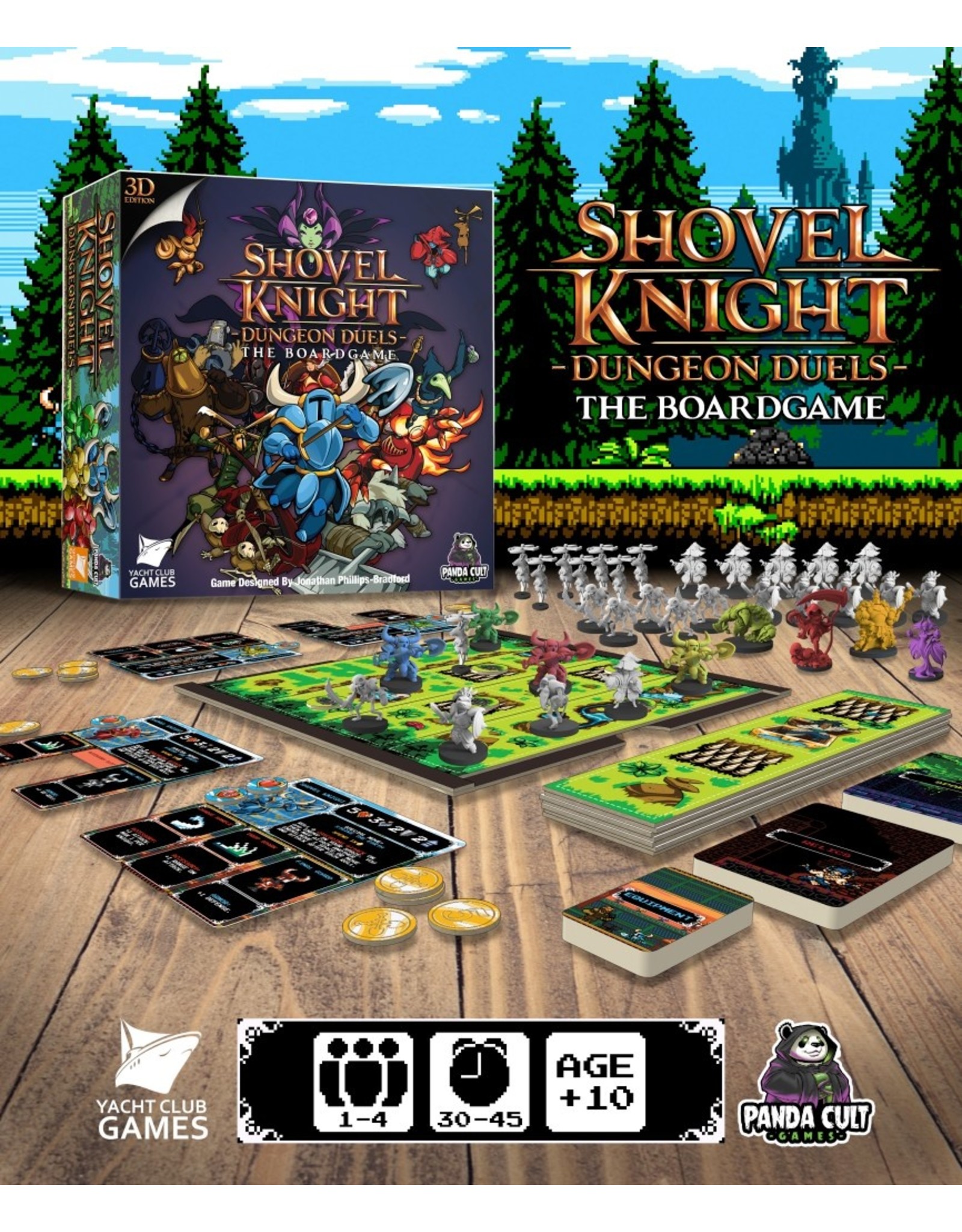 Shovel Knight 3D Board Game