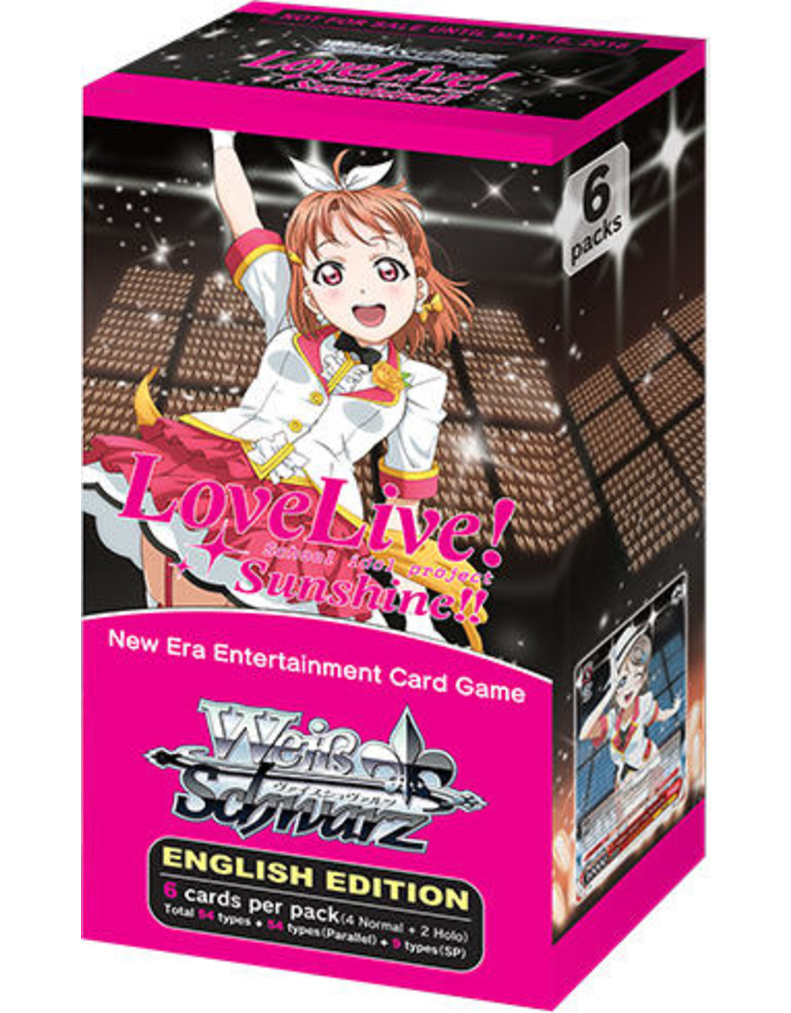 Weiss Schwarz Love Live Sunshine EN. Extra  Booster Box