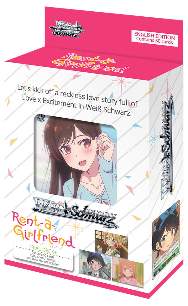 Weiss Schwarz Rent/Girlfriend TD+ English - Black Knight Anime Weiss Schwarz Rent/Girlfriend TD+ English - Black Knight Anime