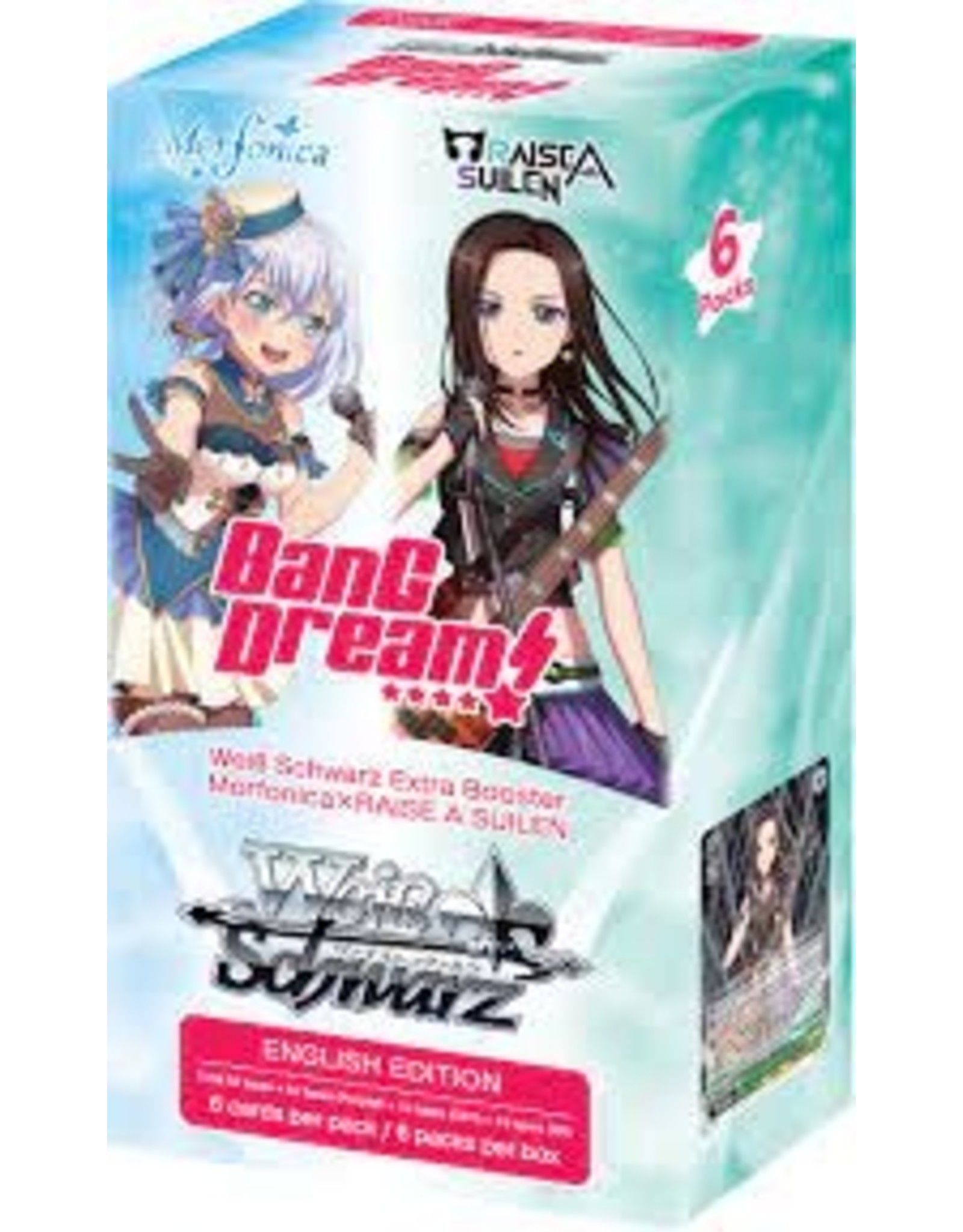 Weiss Schwarz Bang Dream Morfonica/ Raise A Suilen EB EN Box