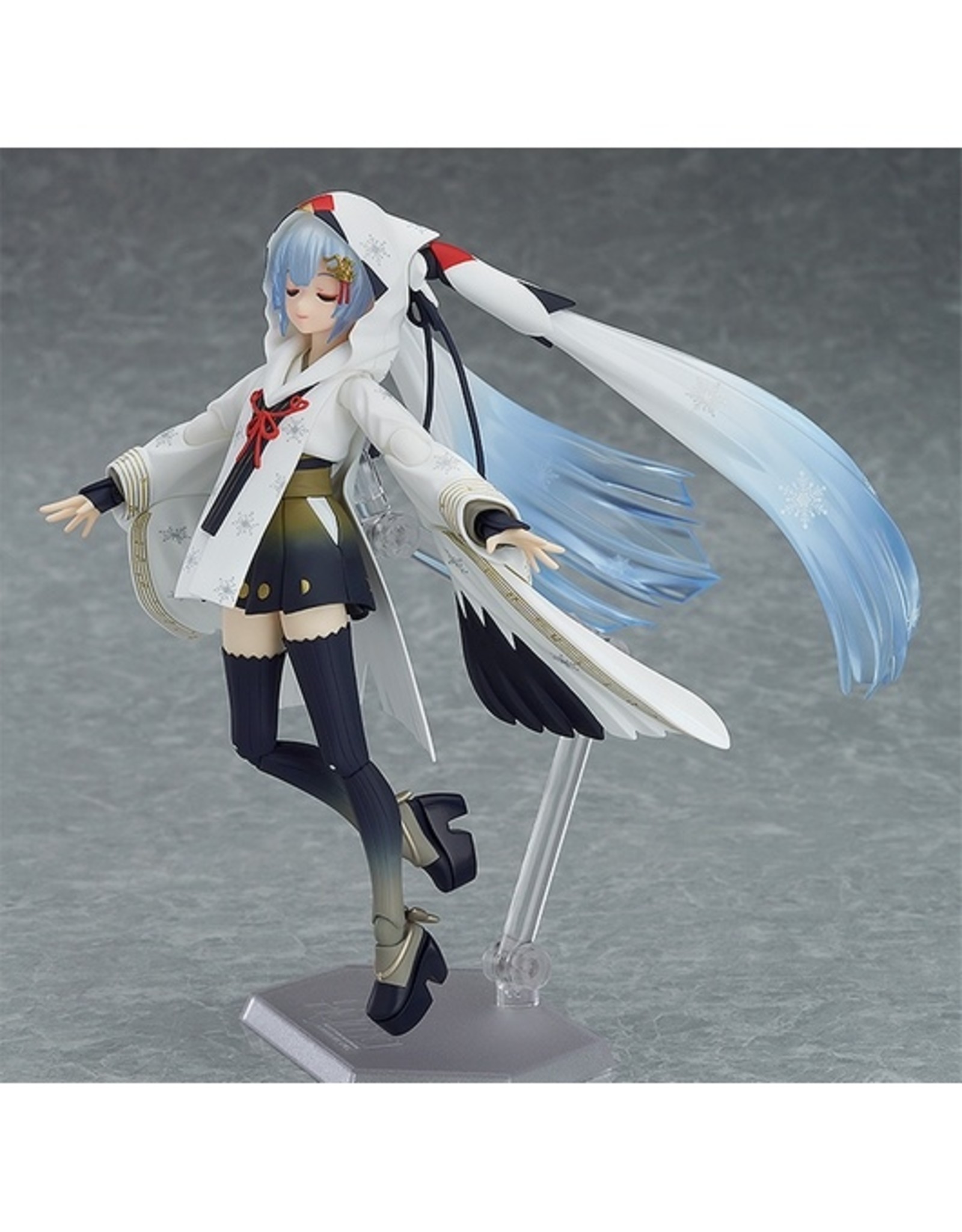 Figma #EX-045 Snow Miku 2018 Snow Crane Priestess Ver.