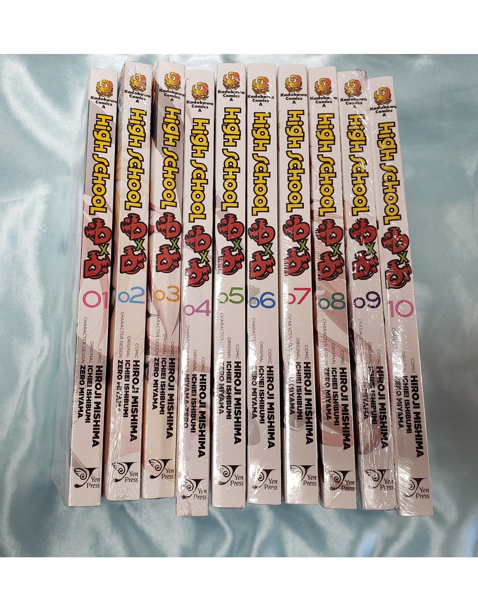 High School DxD vol. 1-10 Manga Bundle (used)