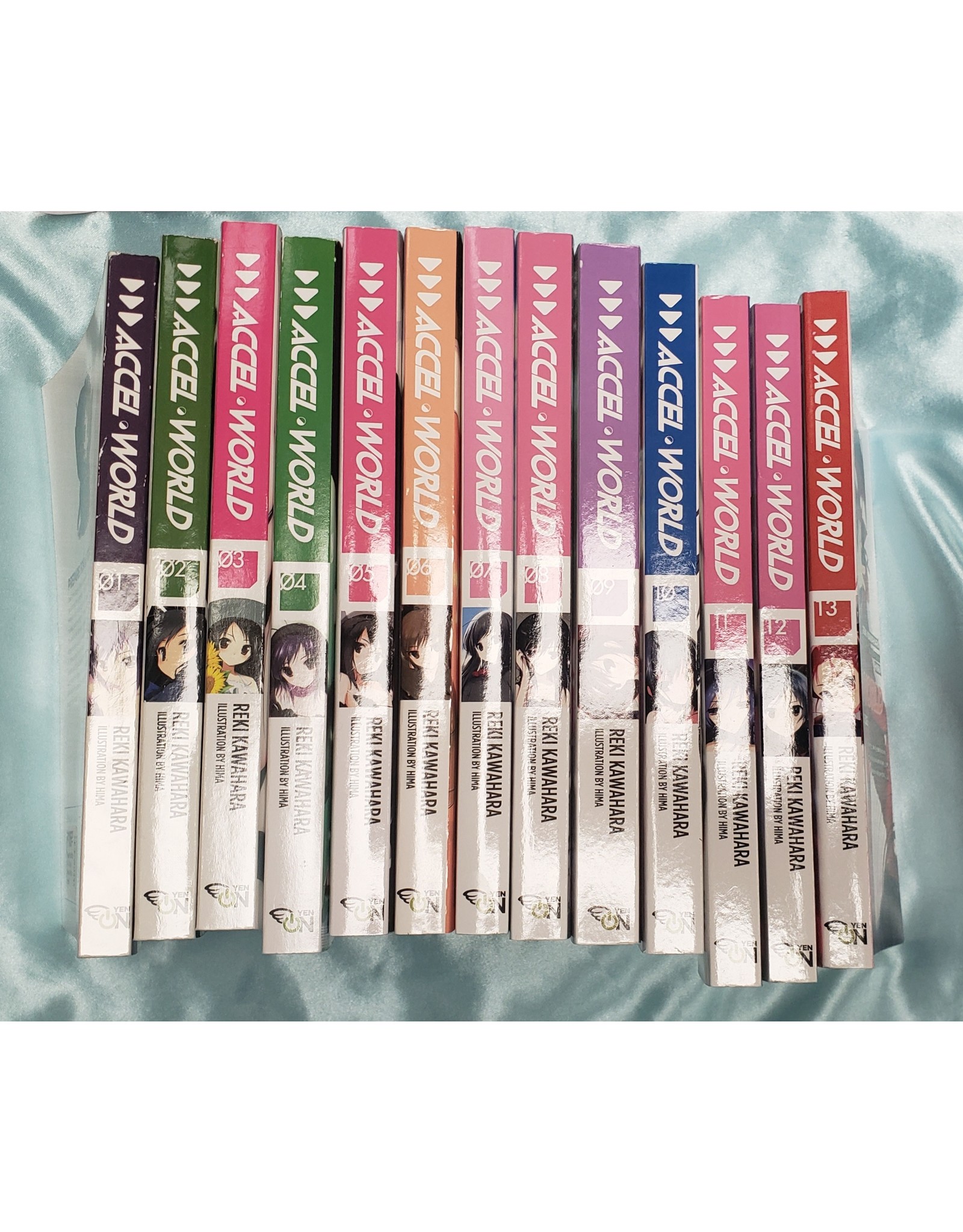 Accel World Vol. 1-13 Light Novel Bundle (used)