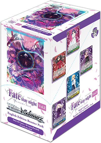Weiss Schwarz F/S Night Heaven's Vol. 2 E. Booster Box - Black