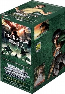 Weiss Schwarz Attack on Titan vol. 2 E. Booster Box - Black Knight Anime Weiss Schwarz Attack on Titan vol. 2 E. Booster Box - Black Knight Anime