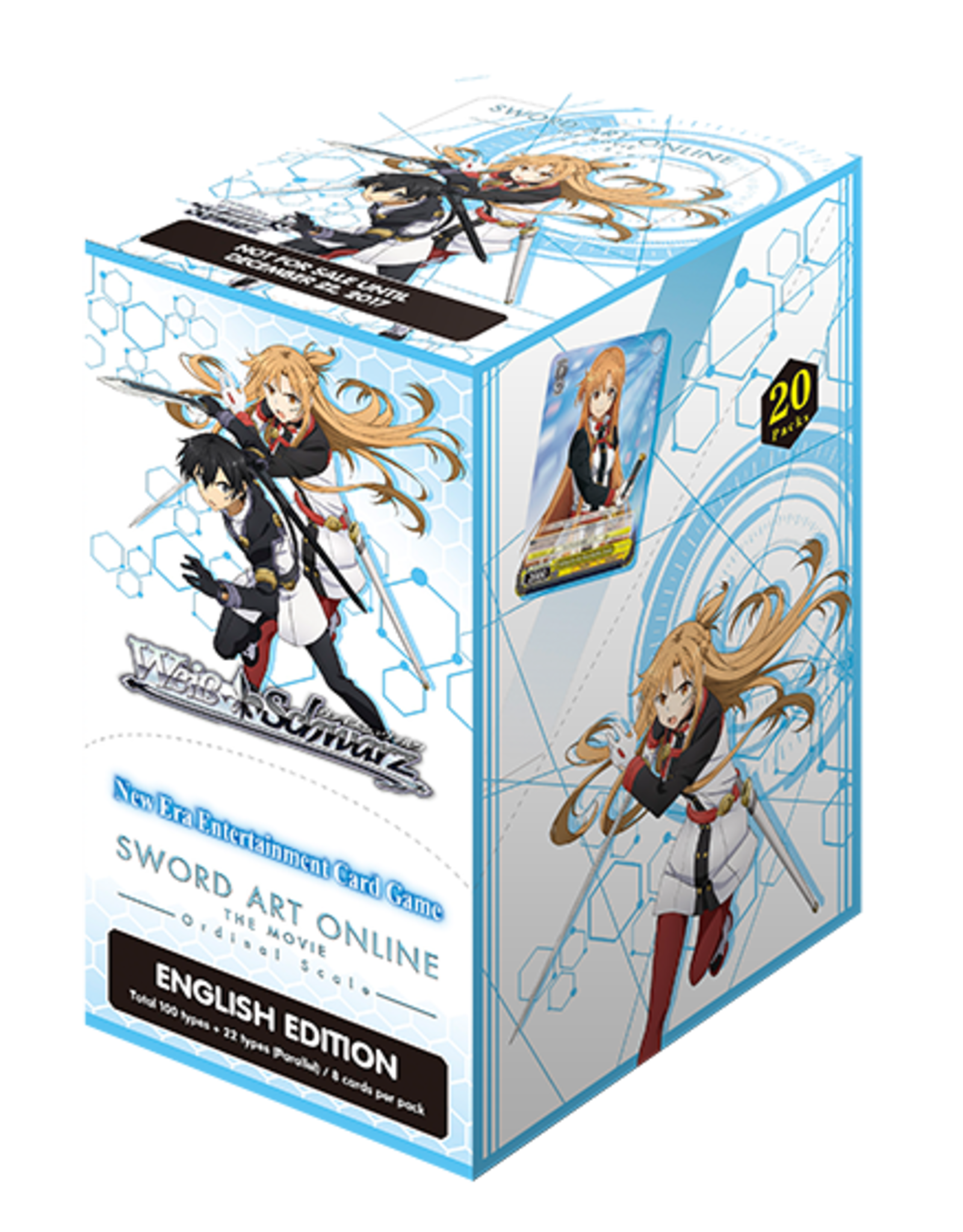 Weiss Schwarz SAO Ordinal Scale E. Booster Box