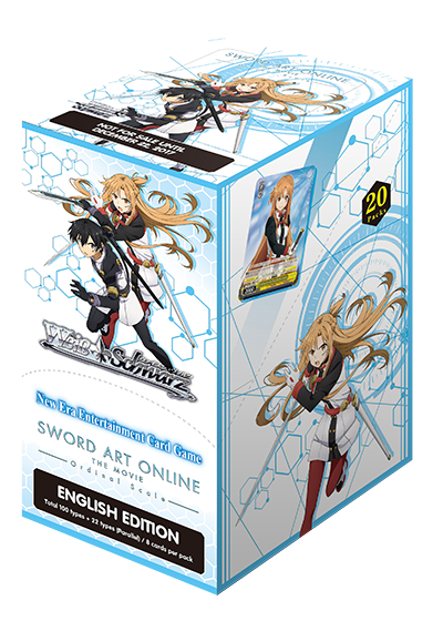 sword art online weiss schwarz booster box Weiss Schwarz: SAO Alternative- [ENG] Gun Gale Online (Reprint) Booste –  Holo Horse Games LLC main image 1