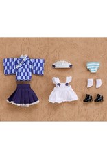 Nendoroid Doll Japanese Style Maid Blue Outfit