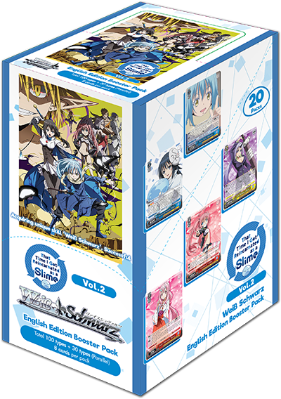 Weiss Schwarz Time Slime Vol. 2 E. Booster Box - Black Knight Anime