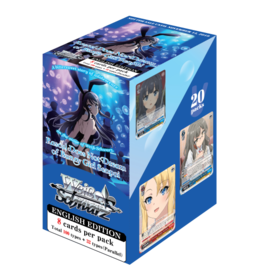 Weiss Schwarz Bunny Girl Senpai E.  Booster Box- Reprint