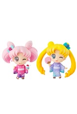 Sailor Moon Petit Chara Land Yukata Moon/Chibi Set