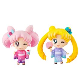 Sailor Moon Petit Chara Land Yukata Moon/Chibi Set