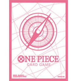 One Piece TCG: Official Sleeves - Logo Pink