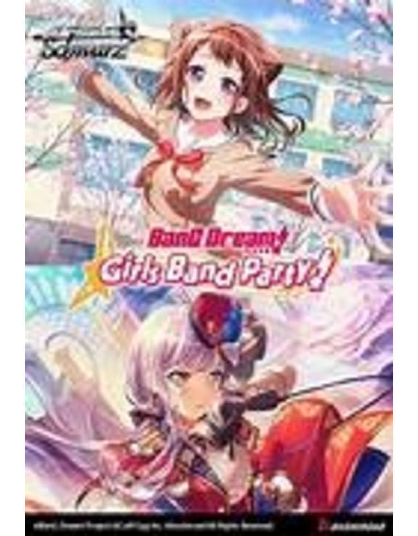 Weiss Schwarz Bang Dream 5th Anniversary English Complete Play Set