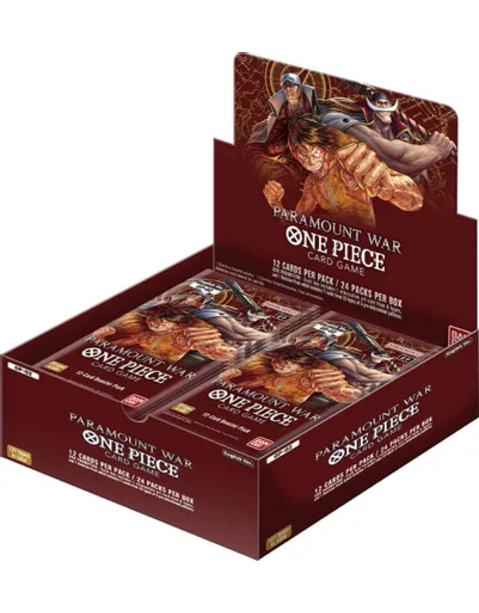 One Piece TCG: Paramount War (OP-02) Booster Box