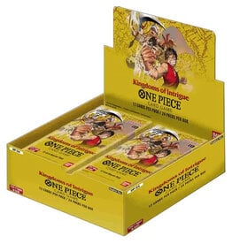 One Piece TCG: Kingdoms of Intrigue Booster Box Sealed Case (12 boosters)