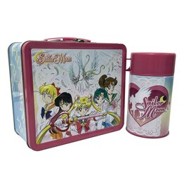 Sailor Moon Lunch Tin & Thermos Sailor Scouts With Chibi-Usa