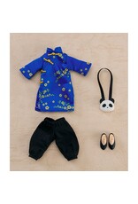 Nendoroid Doll Outfit Long Length Chinese Dress Blue