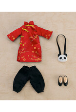 Nendoroid Doll Outfit Long Length Chinese Dress Red
