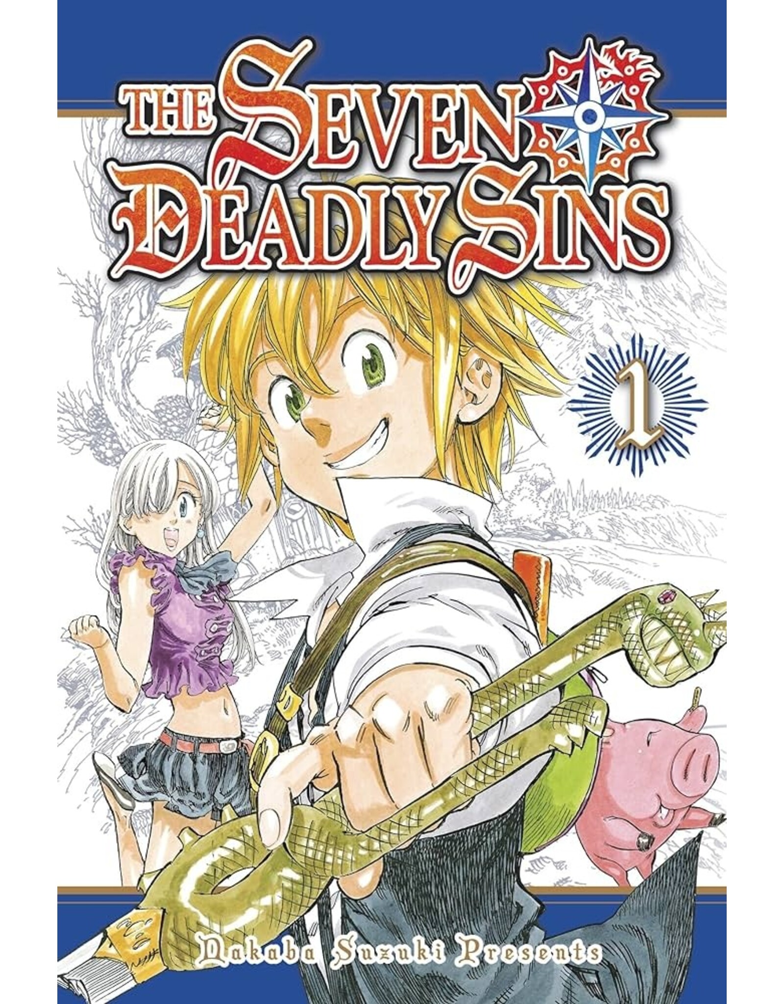 The Seven Deadly Sins Vol. 1-3 Used Manga Bundle