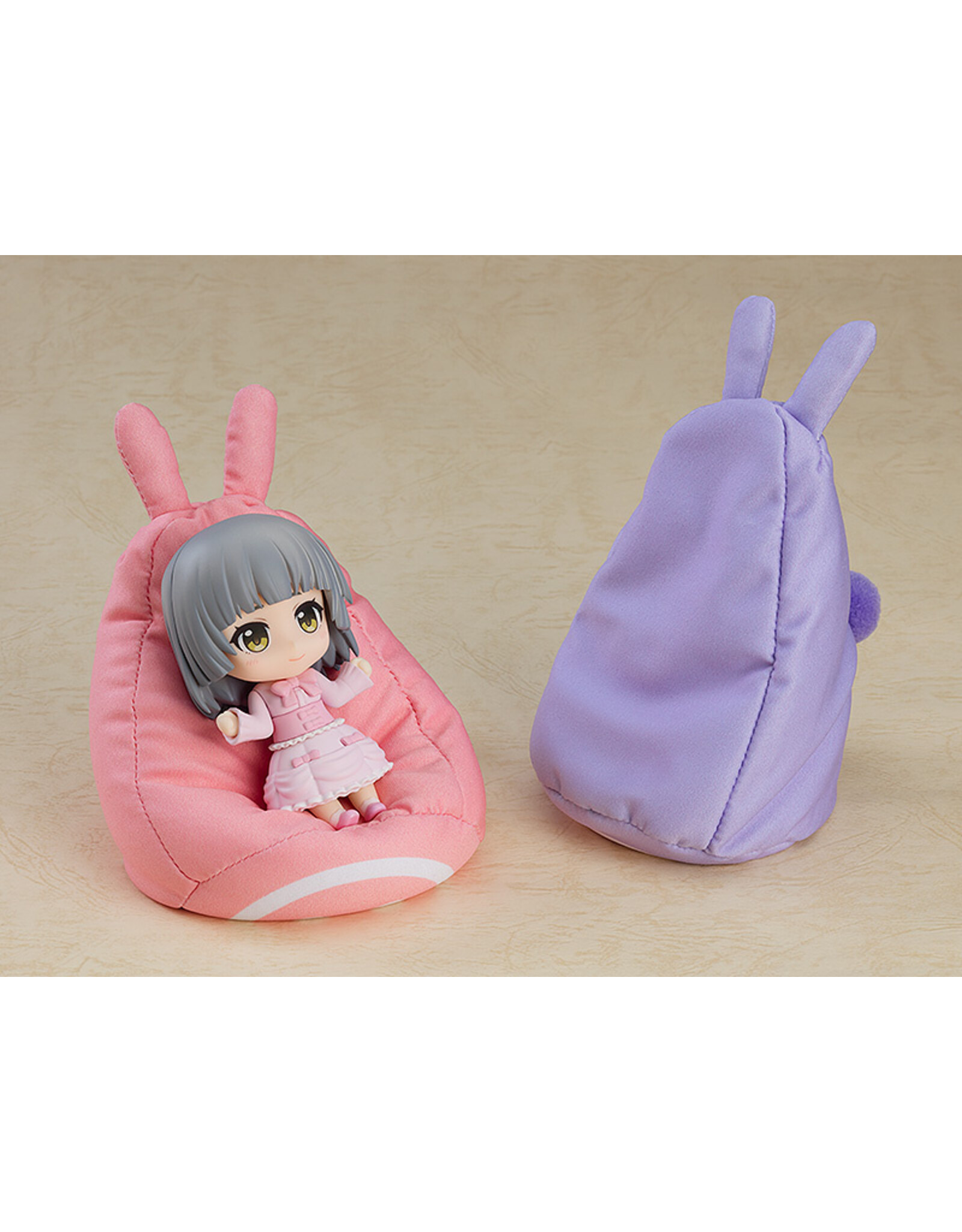 Nendoroid More Bean Bag Chair Pink Rabbit Ver.