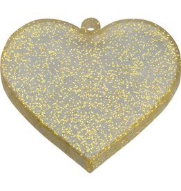 Nendoroid More Heart Base- Gold Glitter