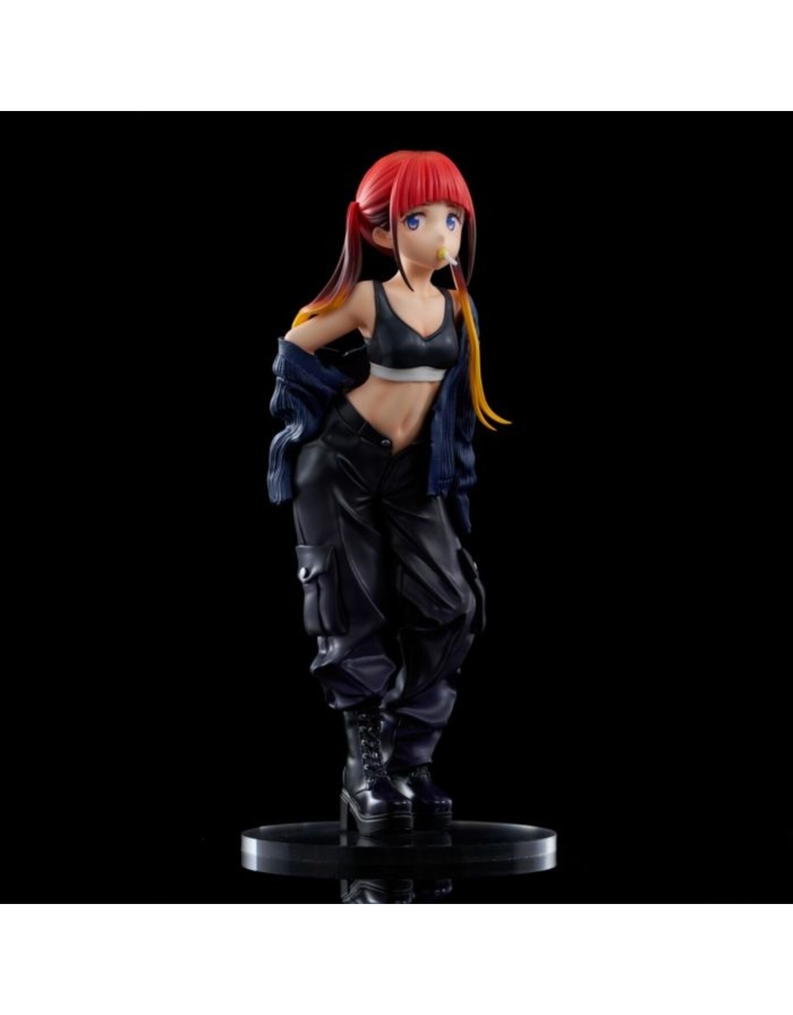 Gridman Universe Chise Asukagawa Zozo Black Collection Figure *Pre-order* *DEPOSIT ONLY*