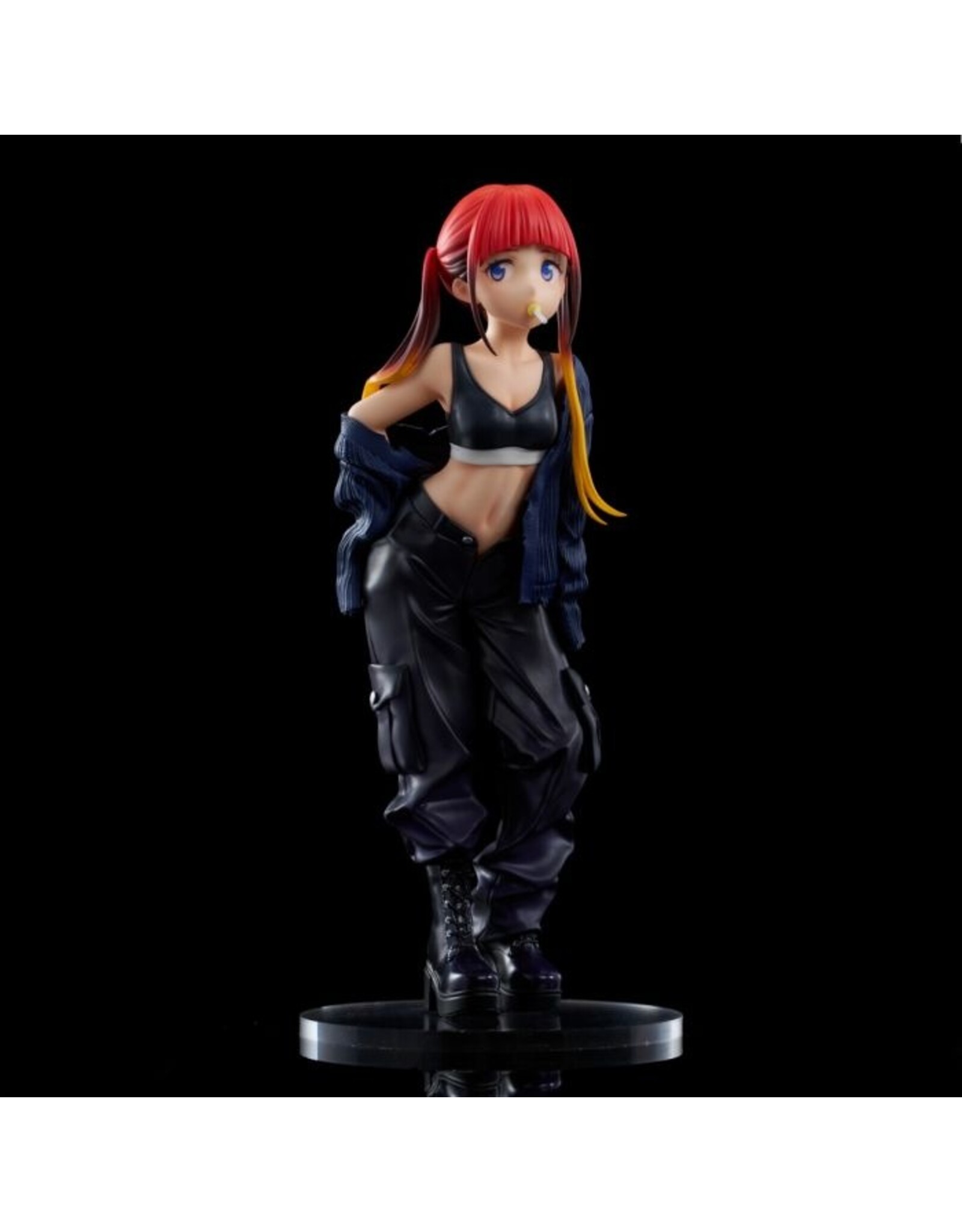 Gridman Universe Chise Asukagawa Zozo Black Collection Figure *Pre-order* *DEPOSIT ONLY*