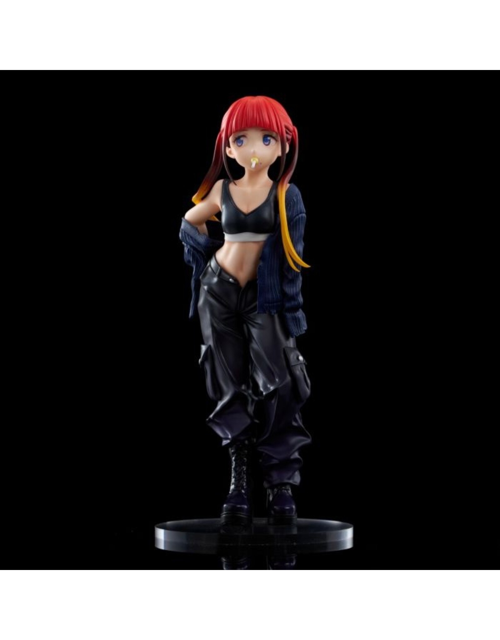 Gridman Universe Chise Asukagawa Zozo Black Collection Figure *Pre-order* *DEPOSIT ONLY*