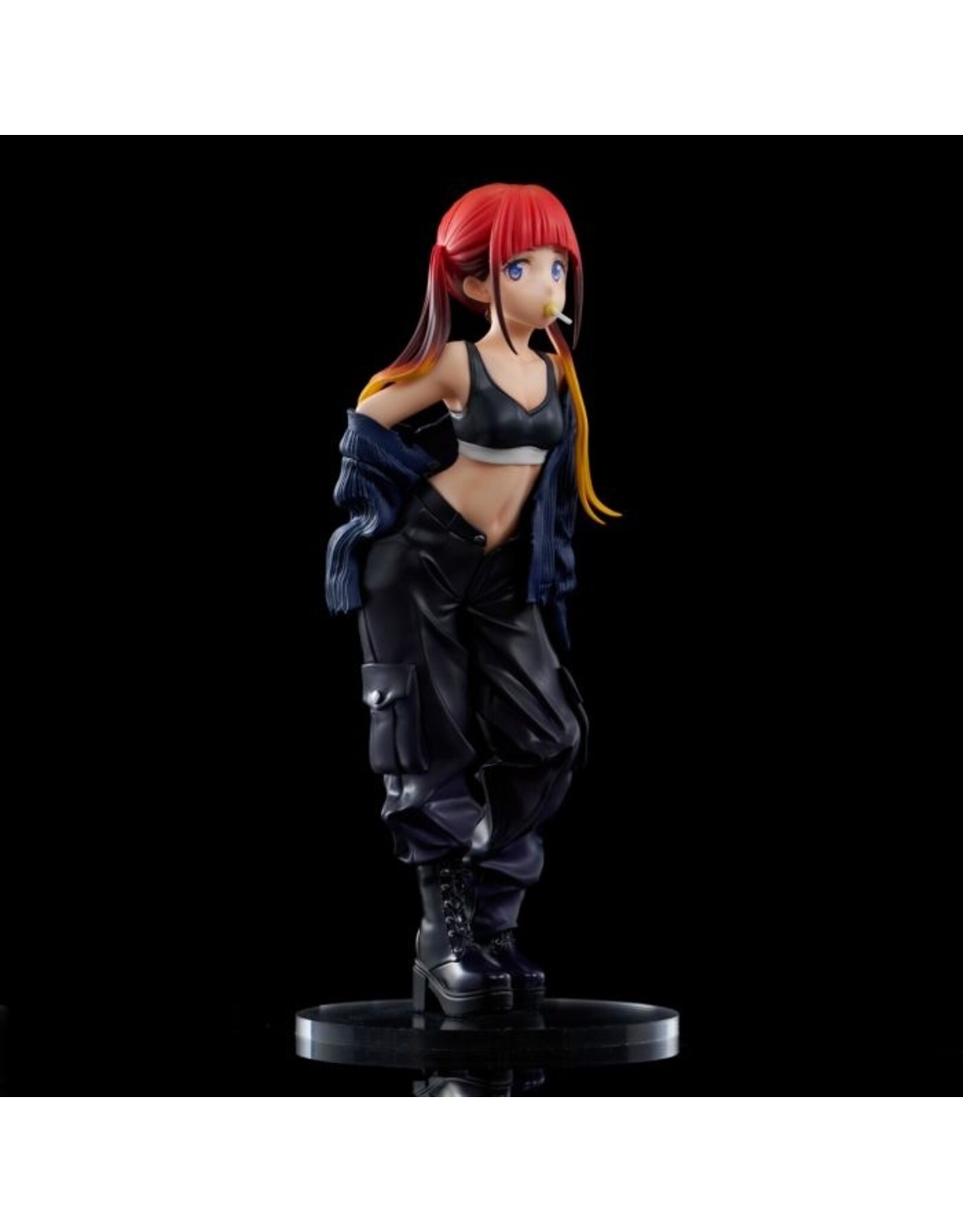 Gridman Universe Chise Asukagawa Zozo Black Collection Figure *Pre-order* *DEPOSIT ONLY*