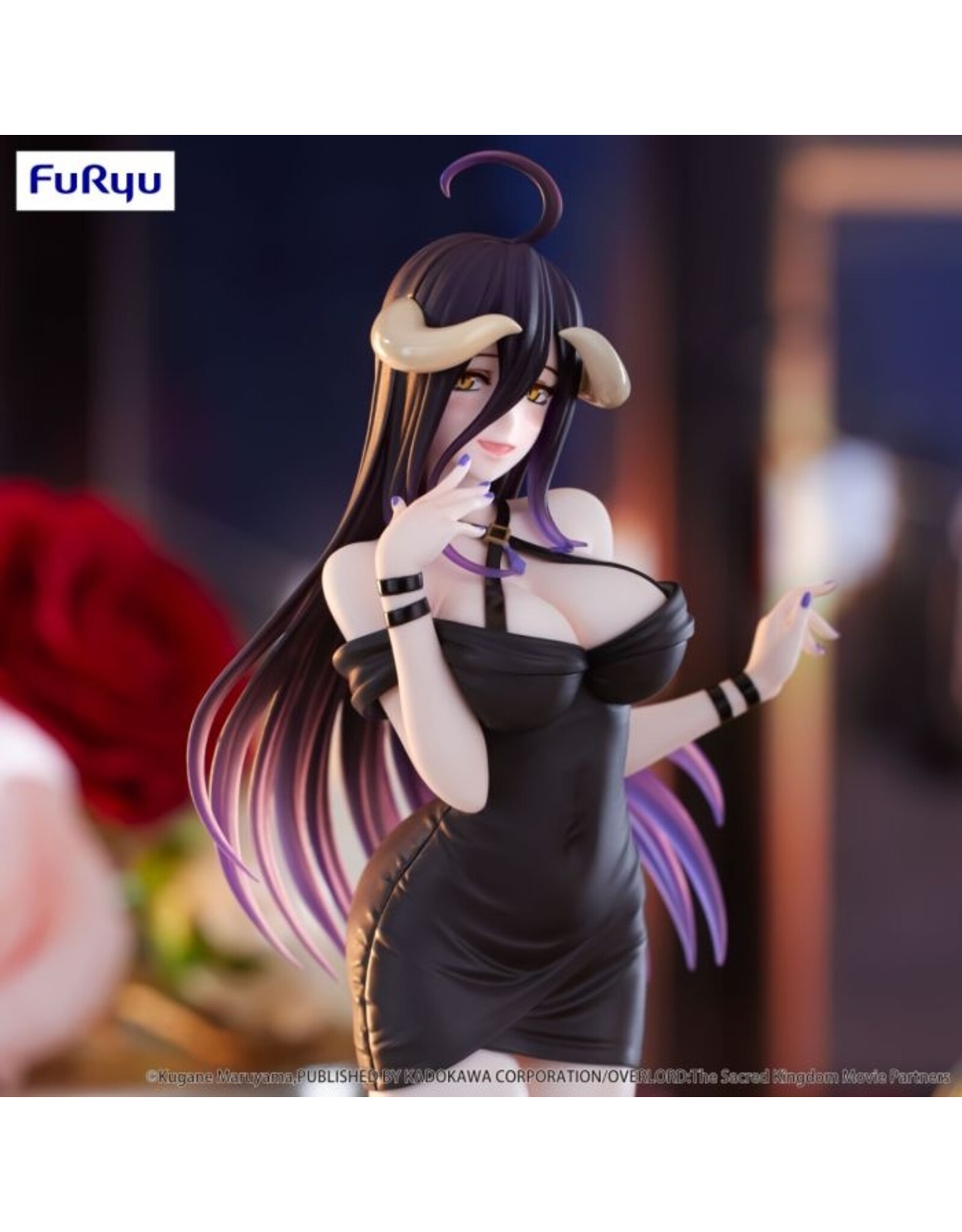 Overlord Albedo Mini Dress Trio-Try-It Figure *Pre-order*