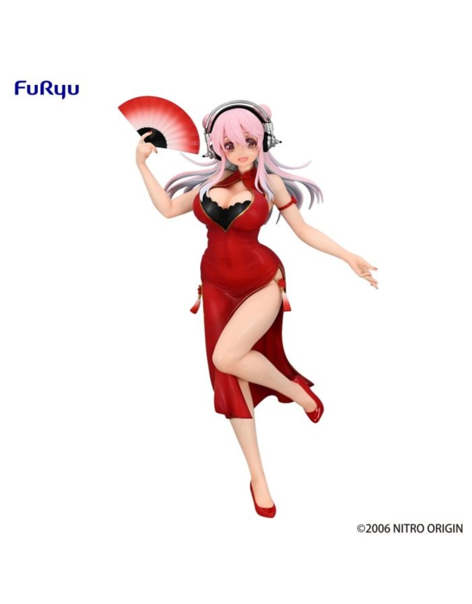 Super Sonico Chinese Dress Trio-Try-It Figure
