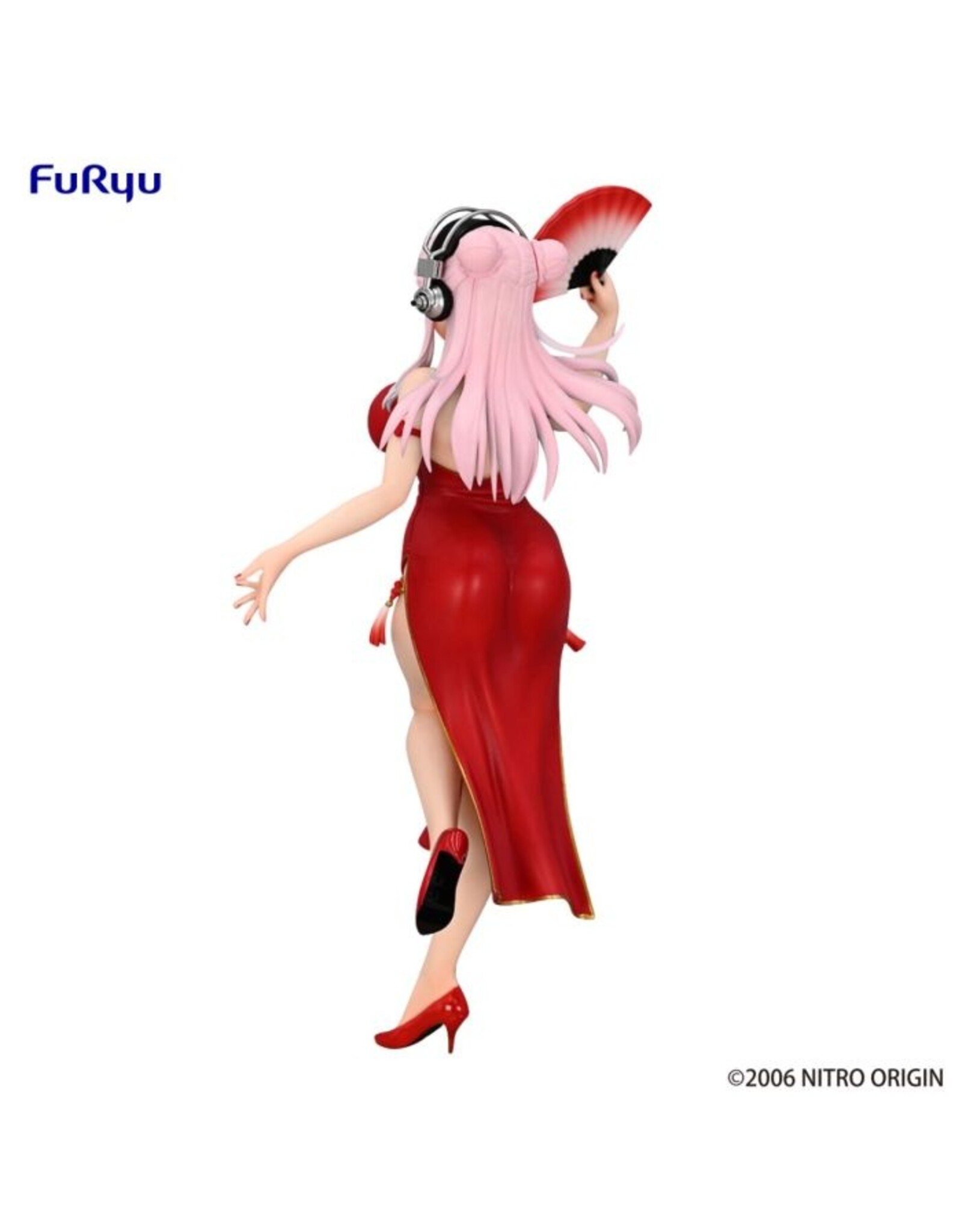 Super Sonico Chinese Dress Trio-Try-It Figure