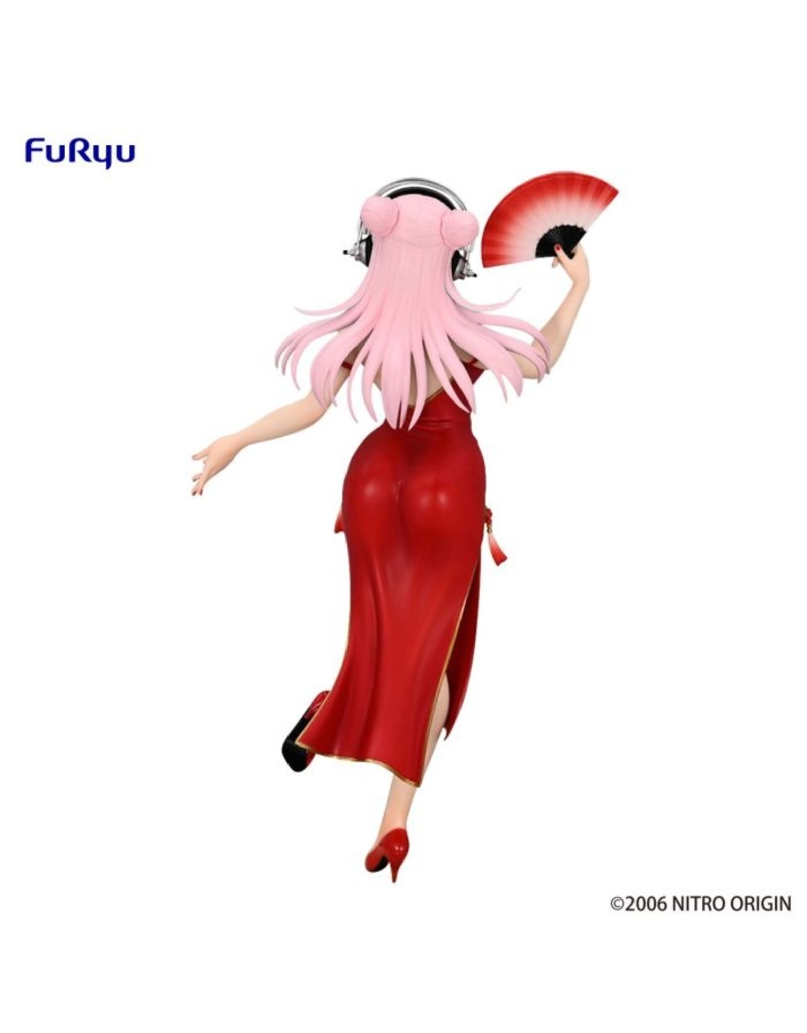 Super Sonico Chinese Dress Trio-Try-It Figure