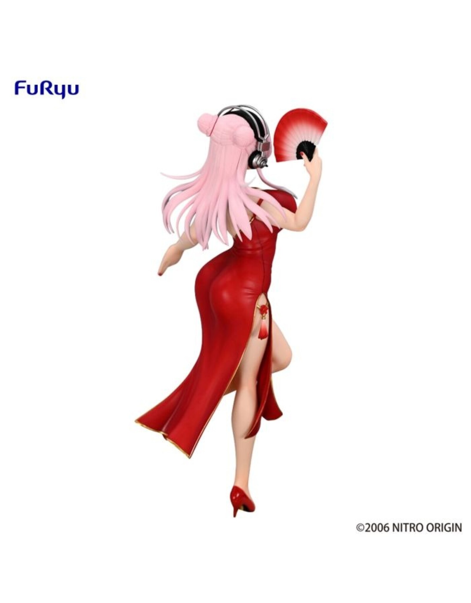Super Sonico Chinese Dress Trio-Try-It Figure